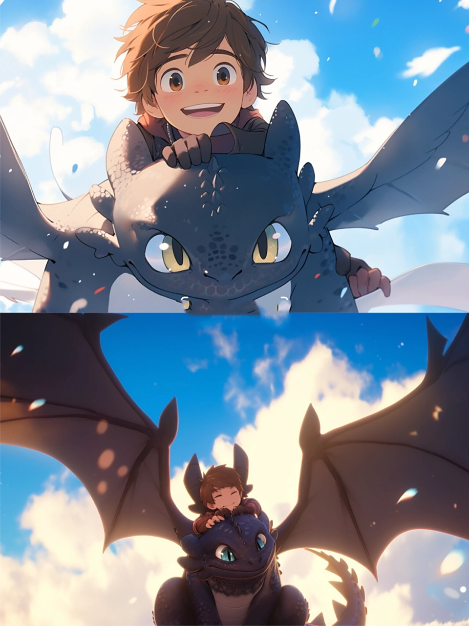 喜欢无牙仔的友友在哪里~ 第一张是夜煞和光煞的情侣头像