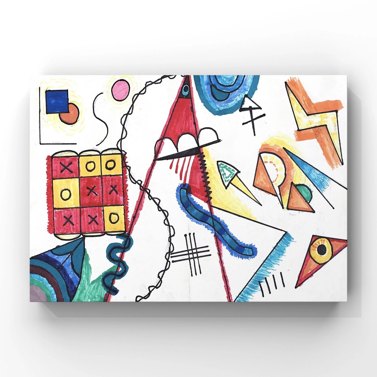 向大师学画画 | 通过康定斯基感受形的魅力 通过观察身边的物品,将其