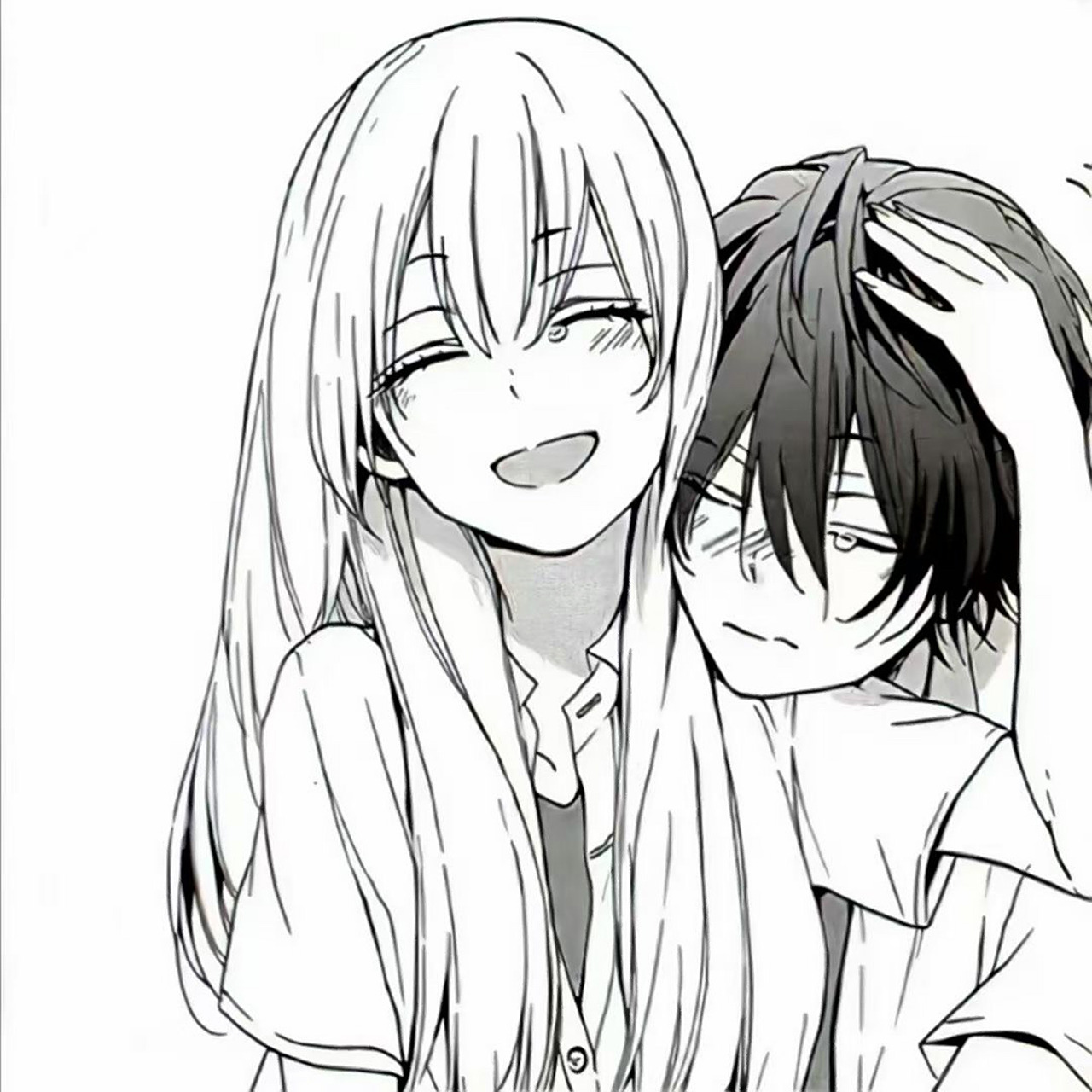 黑白动漫情头93