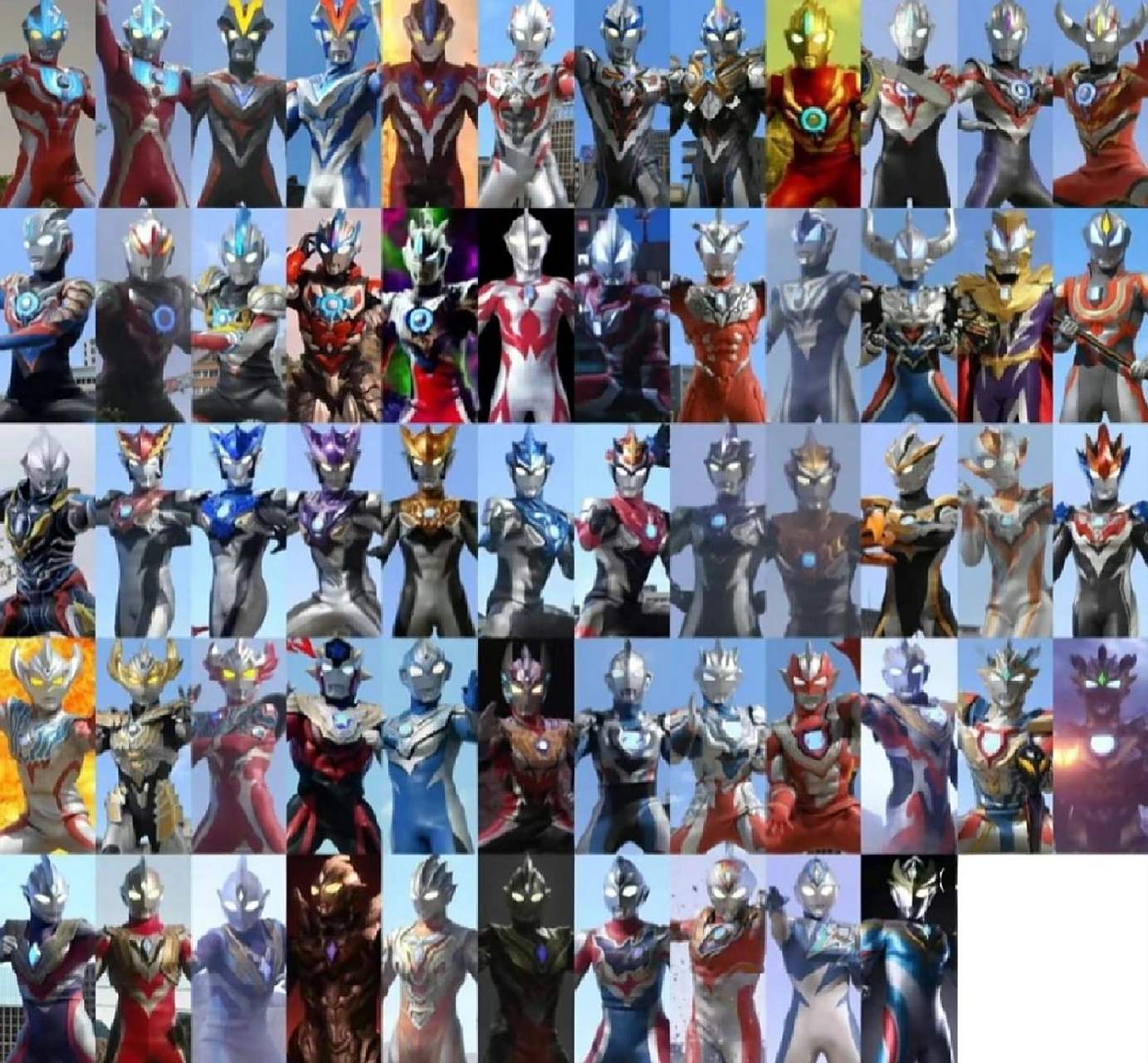 全部的新生代奥特曼 全部的新生代奥特曼