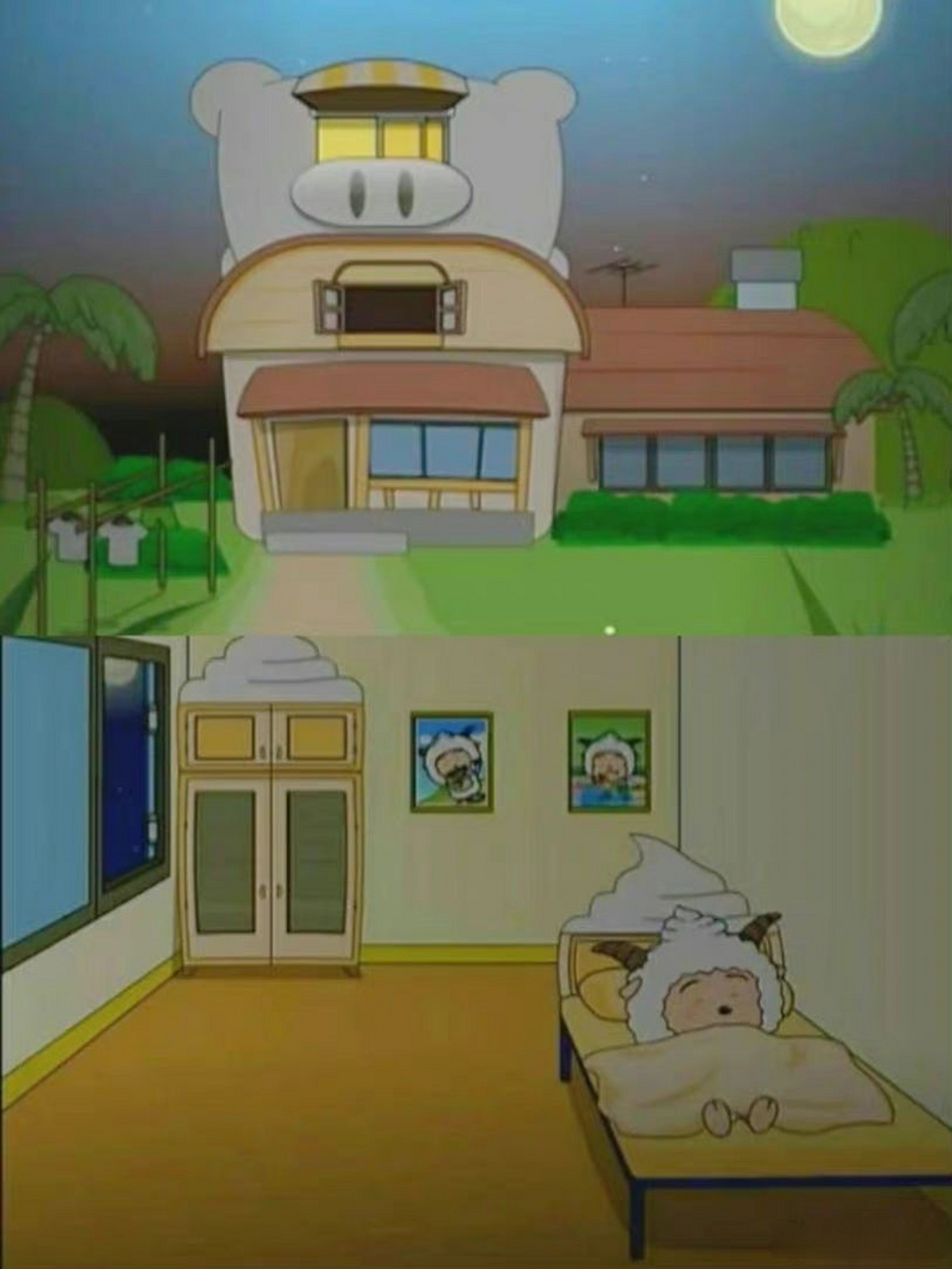 你最喜欢哪个小羊的房子?