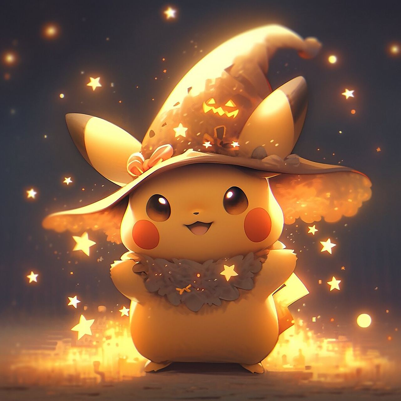 【头像】万圣节特别款皮卡丘