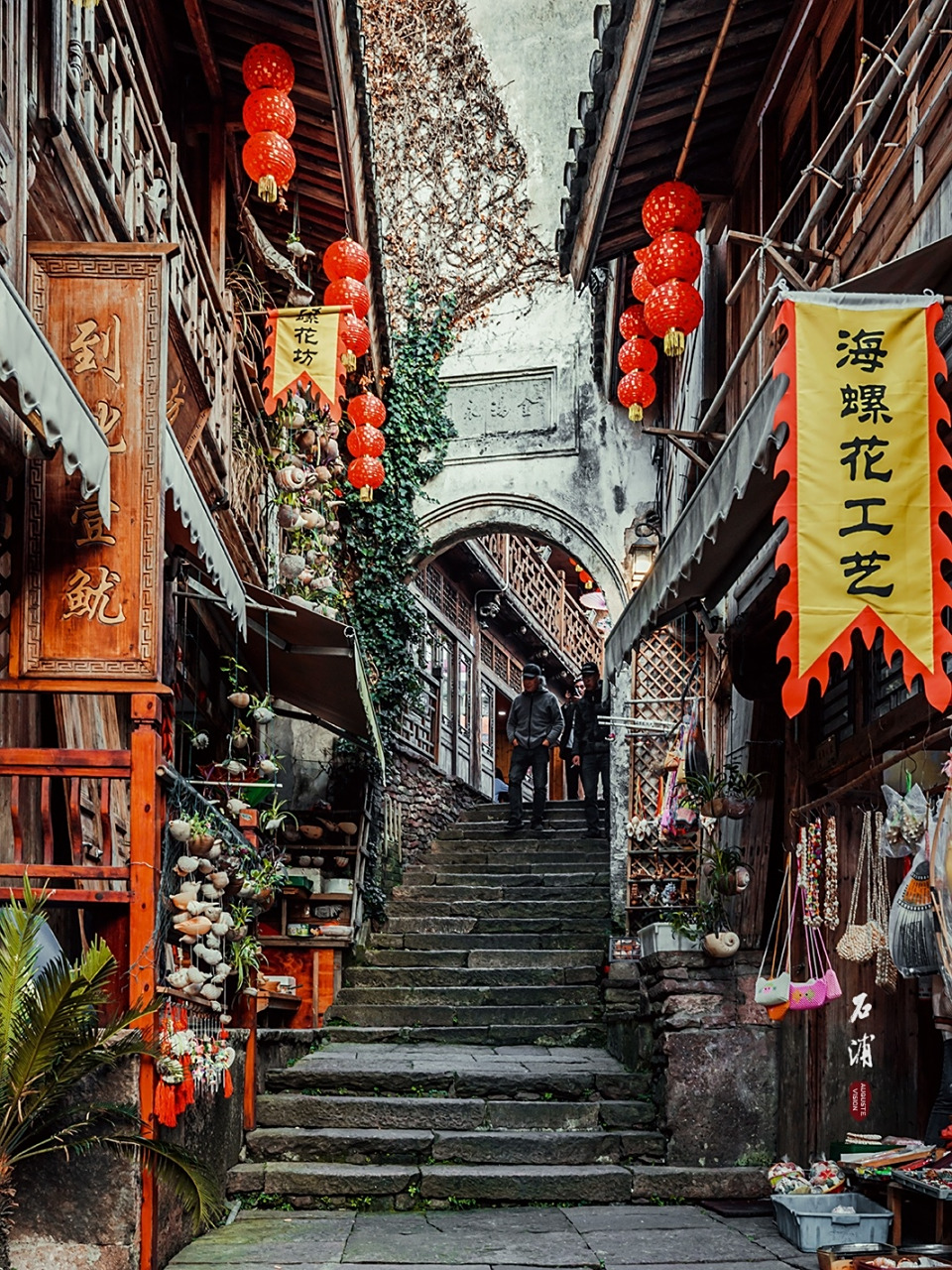 石浦古镇 宁波象山县 石浦古城保留完整的有4条总长1670米的碗行街