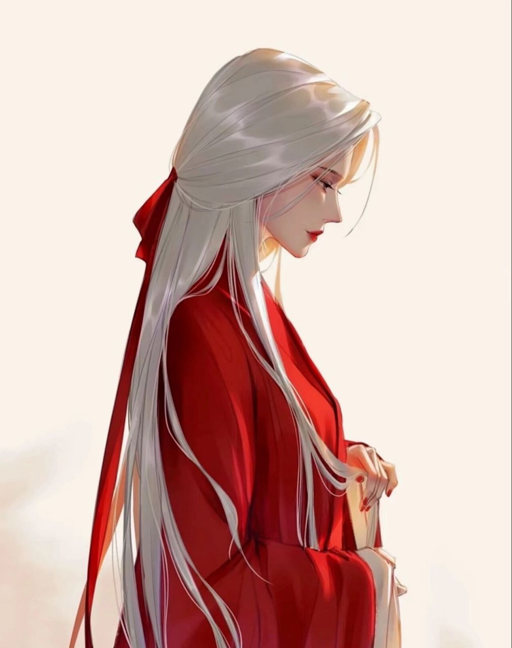 红衣古风美女头像,哪一个入了你的眼呢?