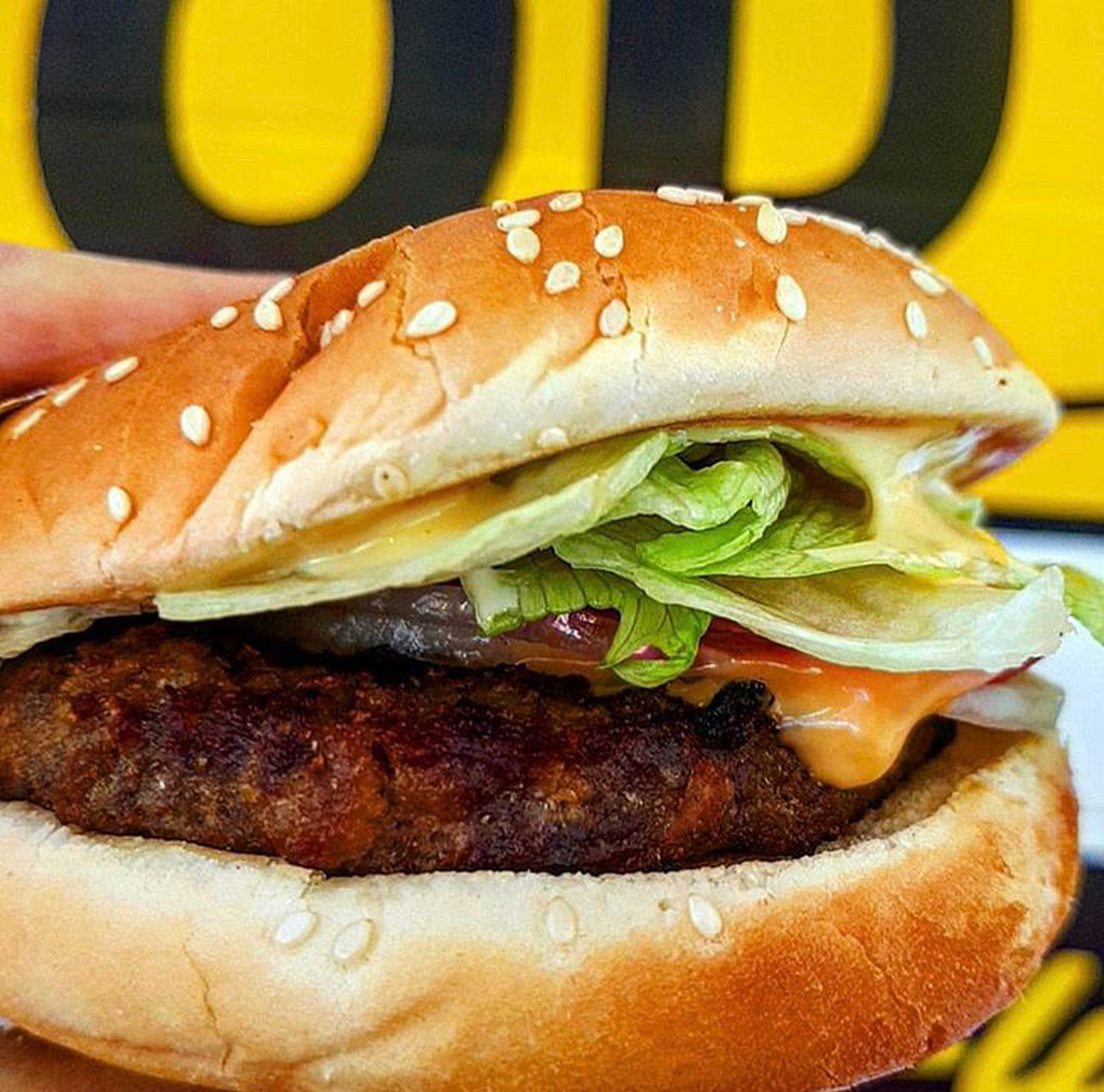 韩国美食|nbb汉堡92一份套餐 汉堡不到60 nbb就是no brand burger