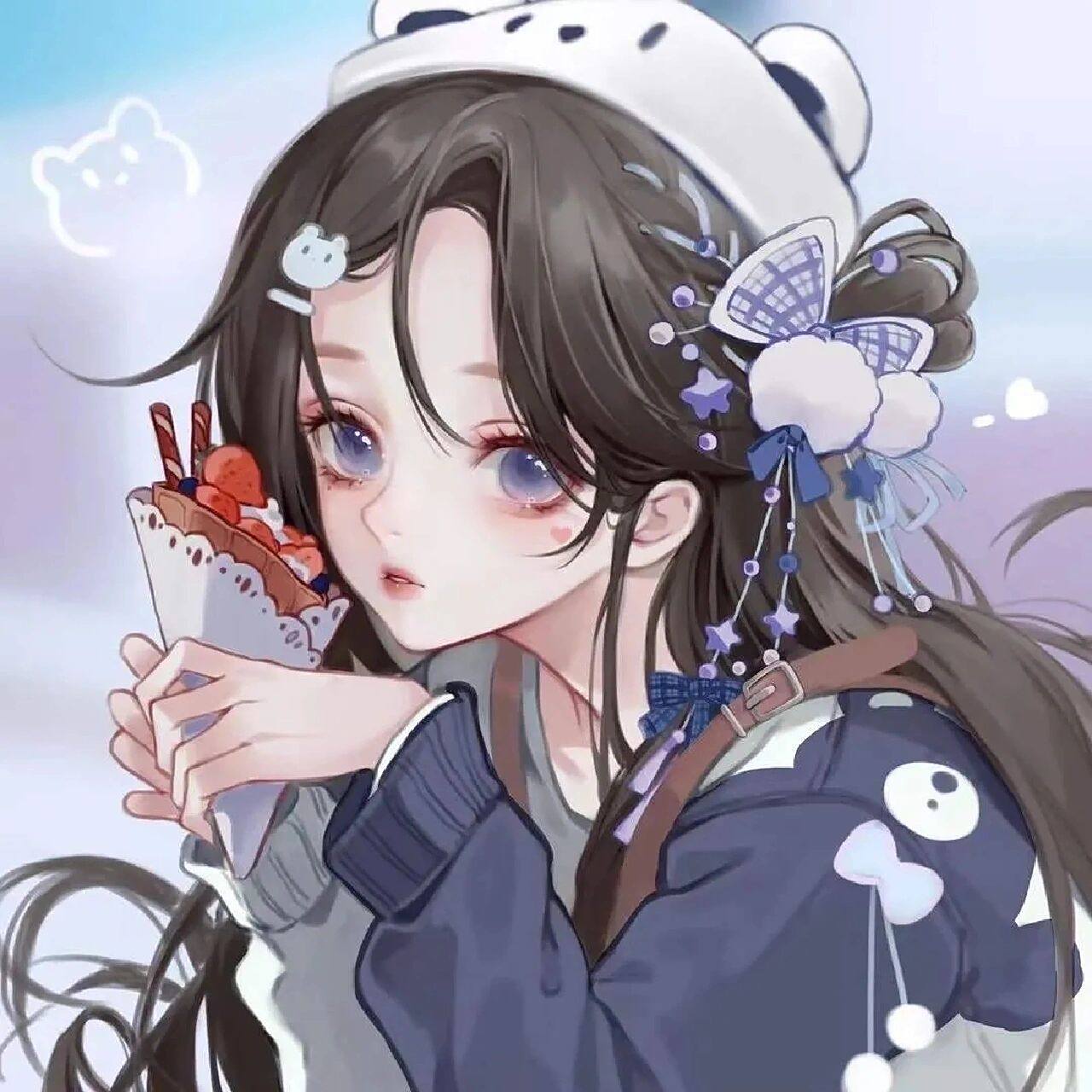 可爱仙气闺蜜头像