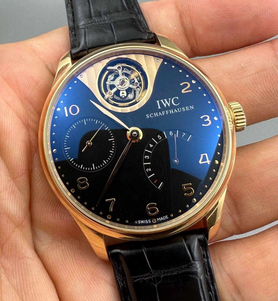 iwc万国葡萄牙系列陀飞轮iw504210 iwc万国葡萄牙系列陀飞轮:iw504210