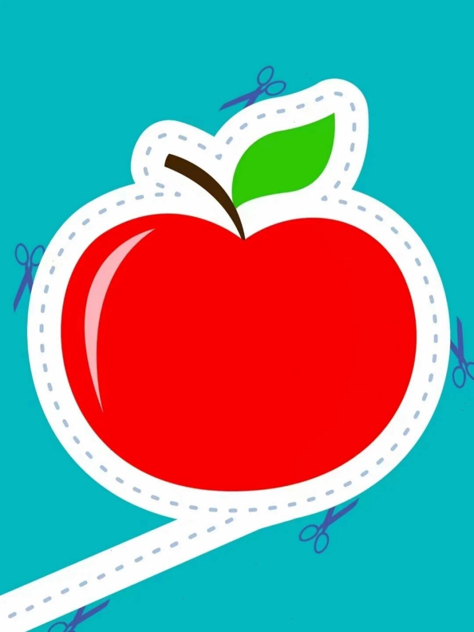 美工区半成品#幼儿剪纸手工#水果剪纸 94剪纸的好处是: 11566