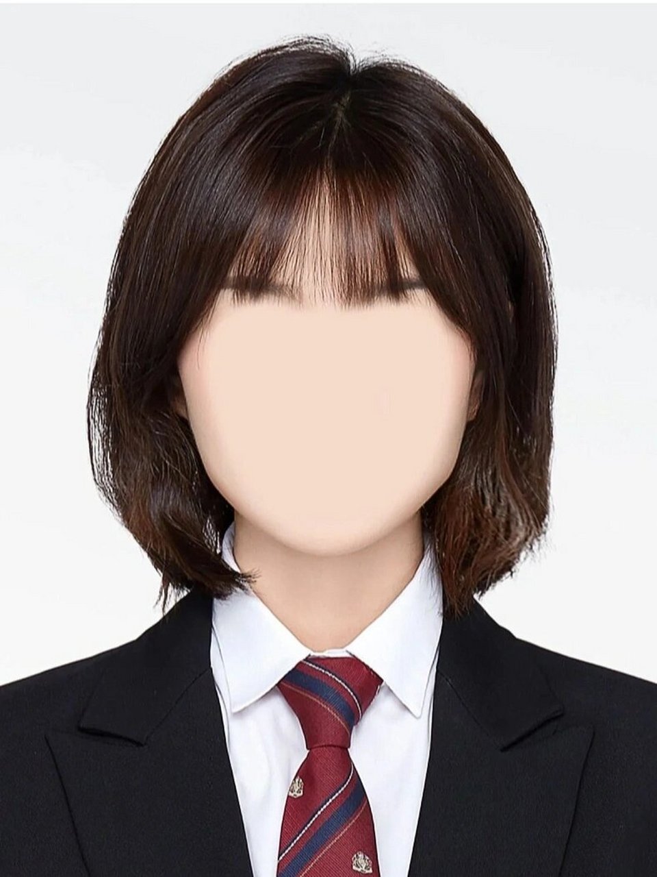 方圆脸女生也能拥有的绝美证件照! 16.