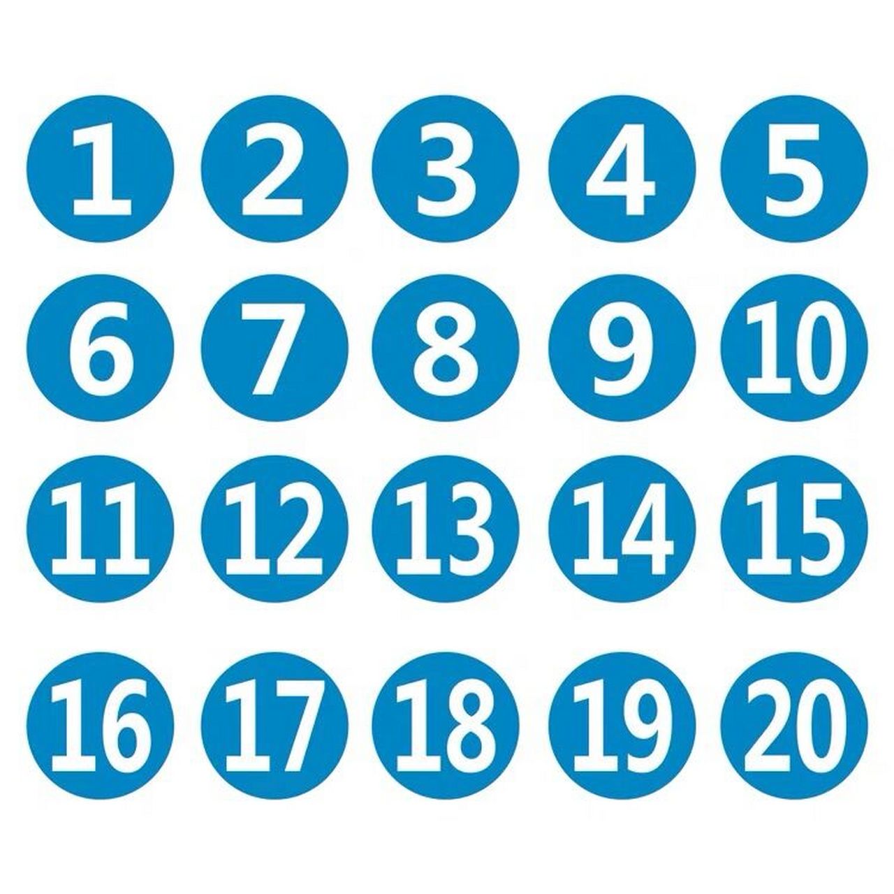 彩色数字贴(二)