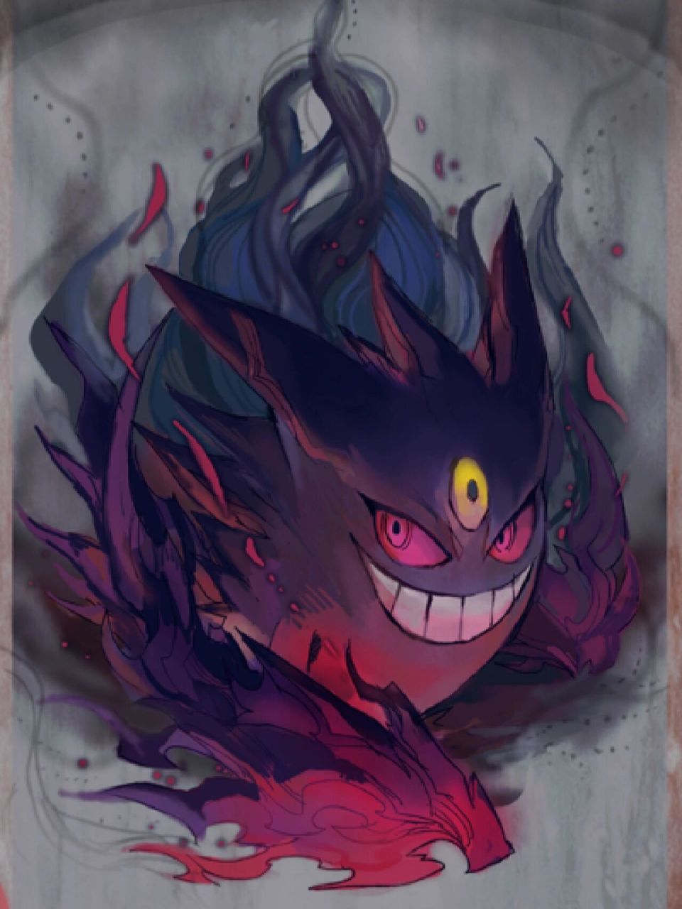 宝可梦耿鬼壁纸    06    -进月   【万兽谷】