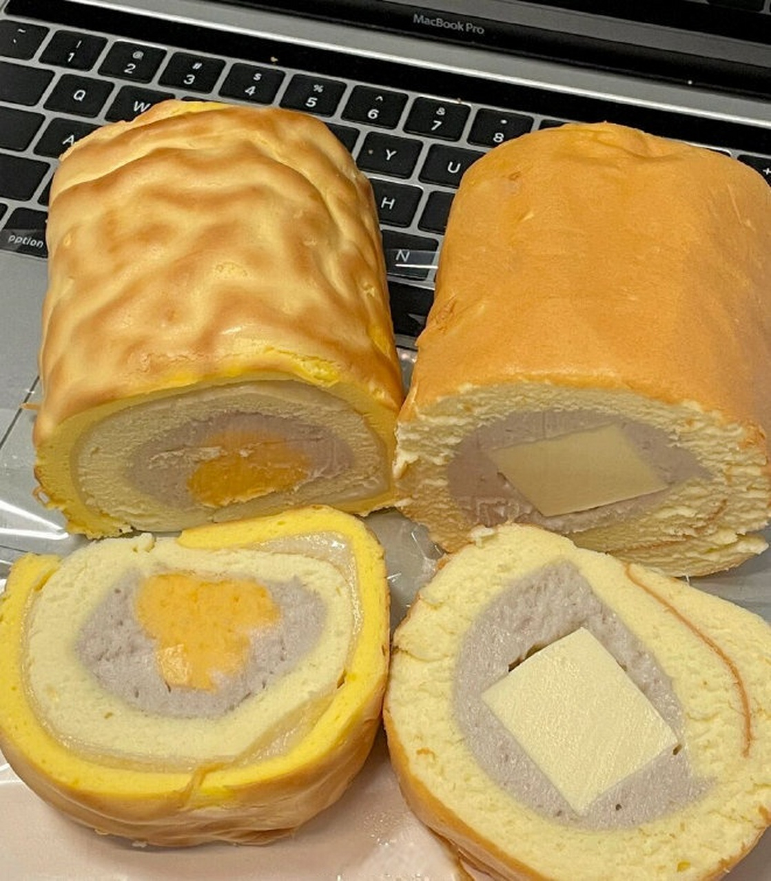 厦门超超超级火的丹香香芋芋泥奶冻卷  0720/盒 它家家线下要排队