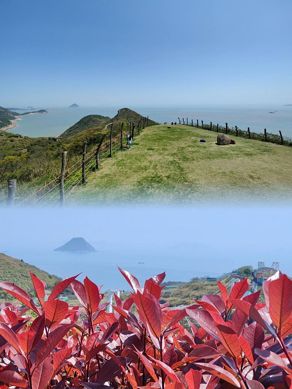 台州温岭山海之韵77洞下沙滩 在某团上下的山海之韵的票 大门票77