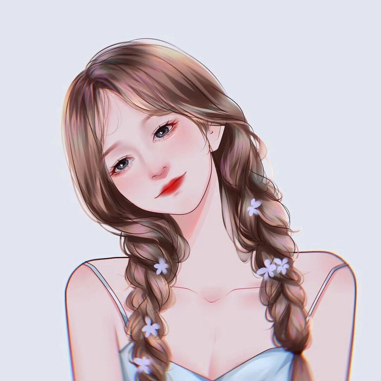 个性头像 清纯可人 温柔洒脱的小仙女头像