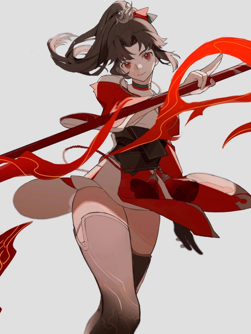 国庆放假～ 云缨陪你 |王者荣耀|云缨全身高清壁纸5 97长按保存自取