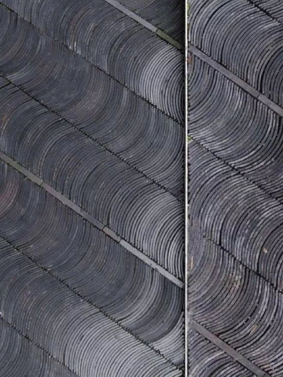 分享一下瓦片铺装做法 瓦片之美,美在古朴,它默默地承载着岁月的沧桑