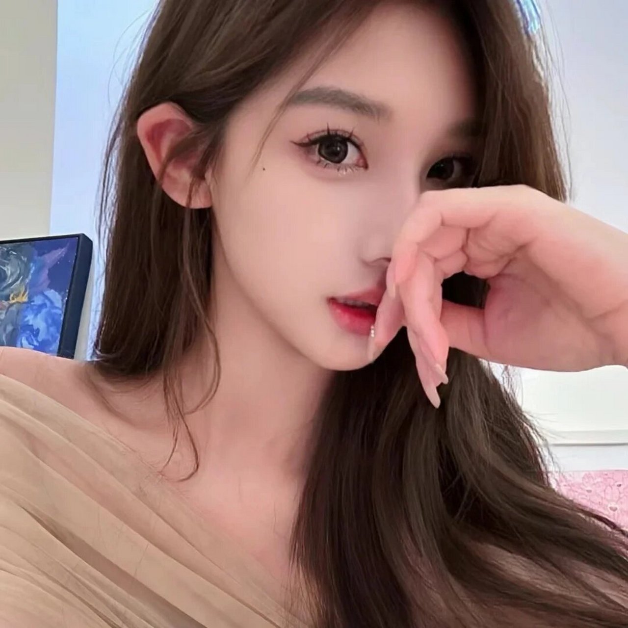 乖乖女头像真人微信头像女生头像