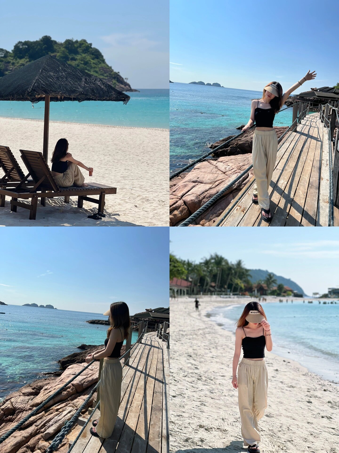 分享5套我的9890马来西亚度假穿搭7315