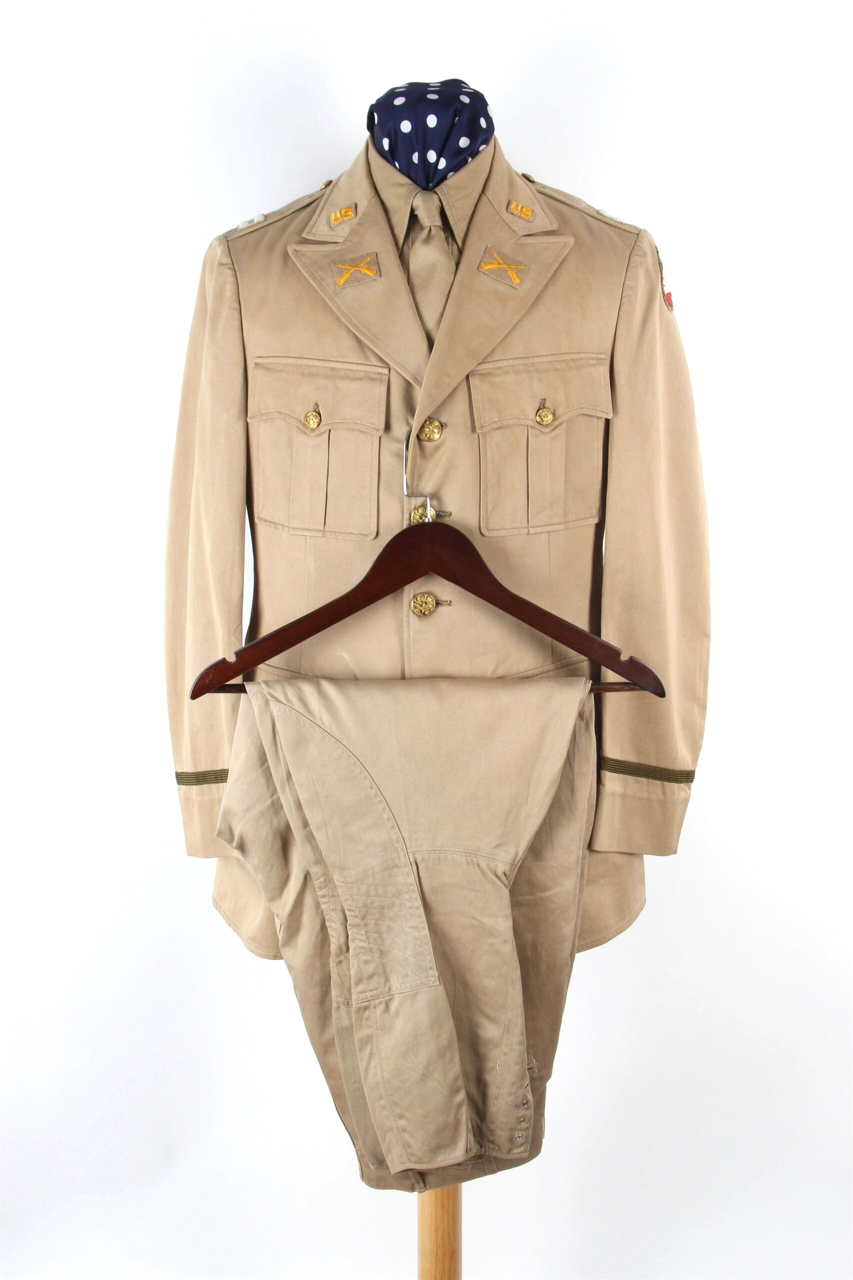 二战美国陆军卡其军官制服