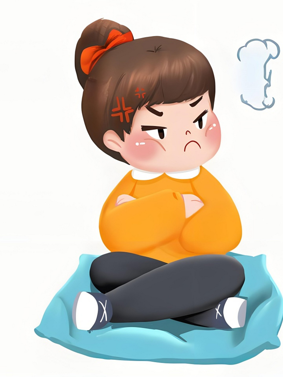 生气图片表情02发火 这几张可爱的生气图片,简直萌化了我的心78