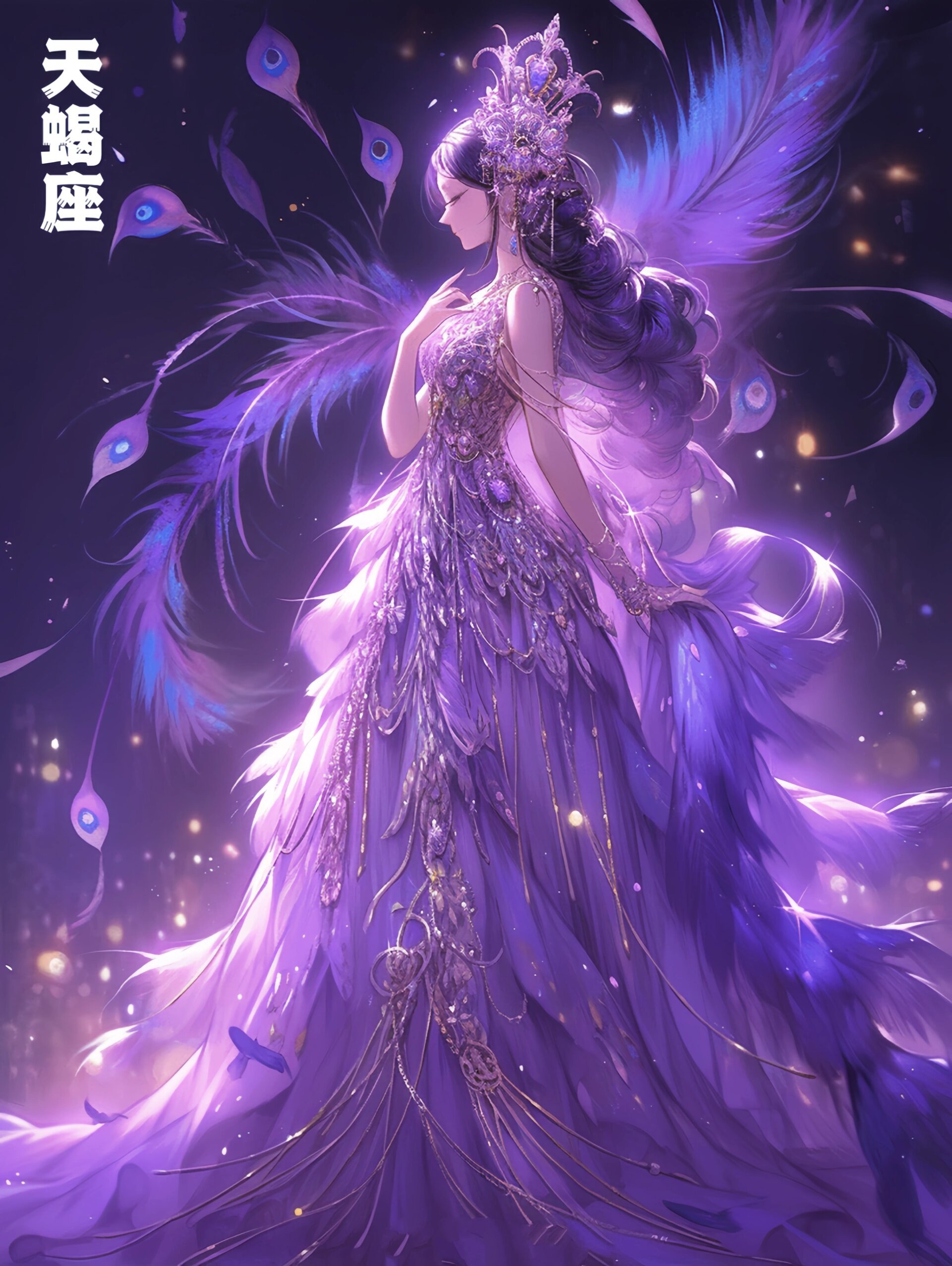 十二星座95|专属孔雀公主
