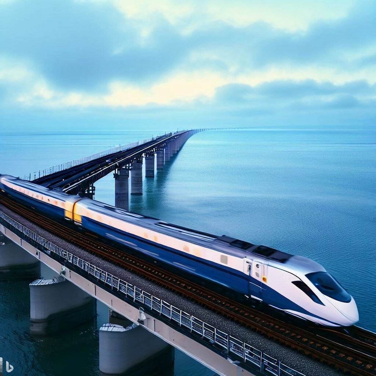 【科幻】白令海峡洲际高铁大桥概念设计 未来覆盖欧亚非美的环球高铁