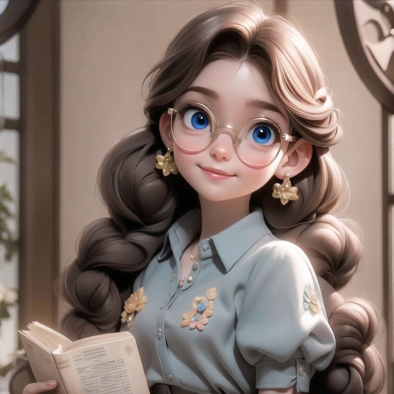 蓝色系的公主,优质美丽好看的头像 蓝色系公主看起来就是温柔可人