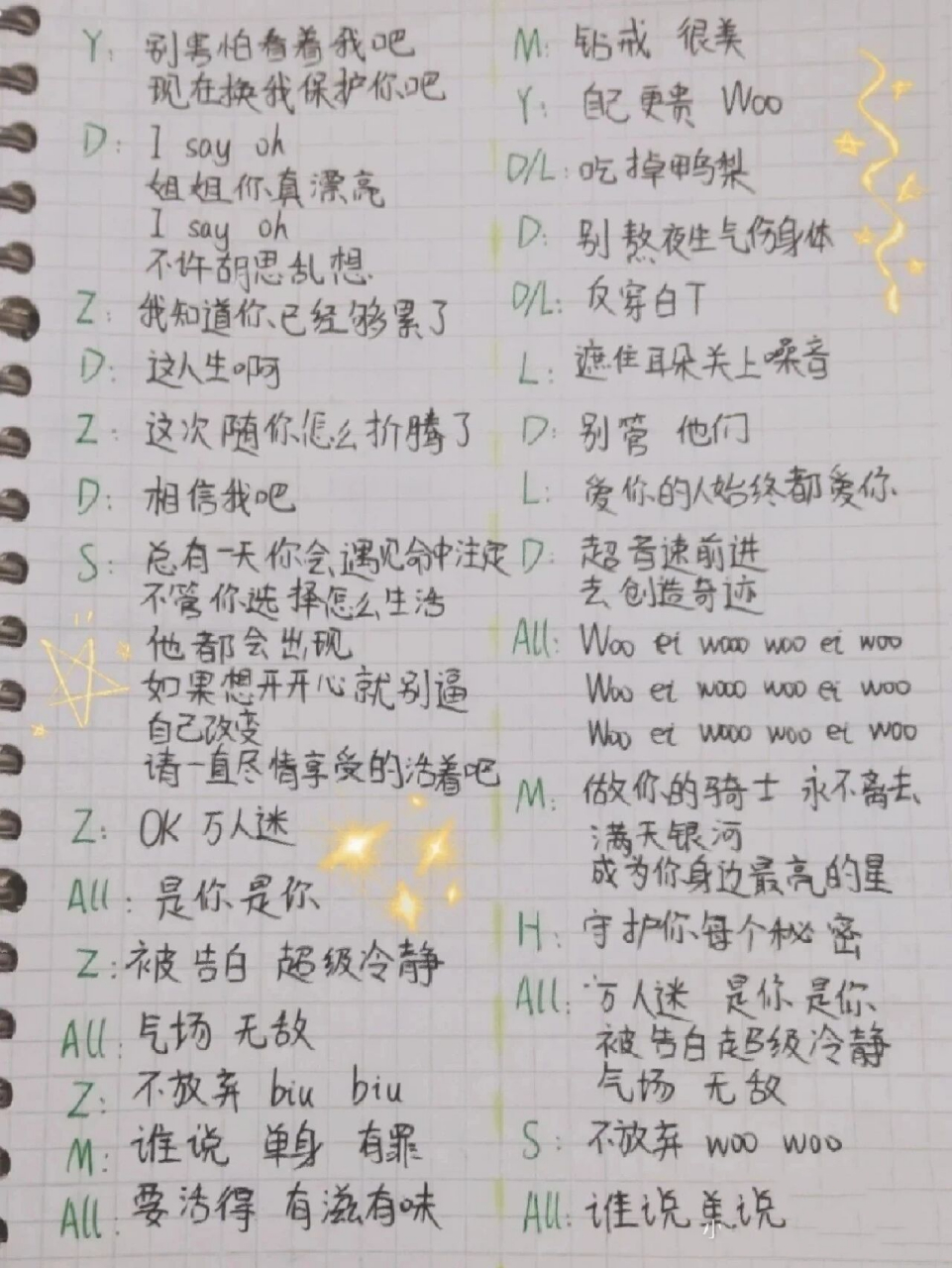 时代少年团《姐姐真漂亮》歌词