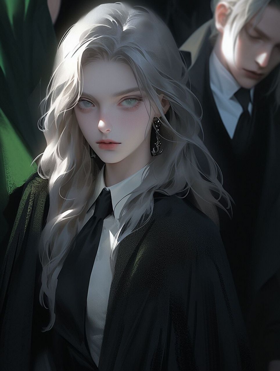 hp|德拉科·马尔福 性转 德拉琳·马尔福,那是一个傲慢而优雅的名字
