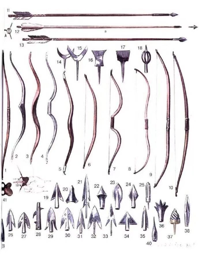 各种冷兵器板绘参考
