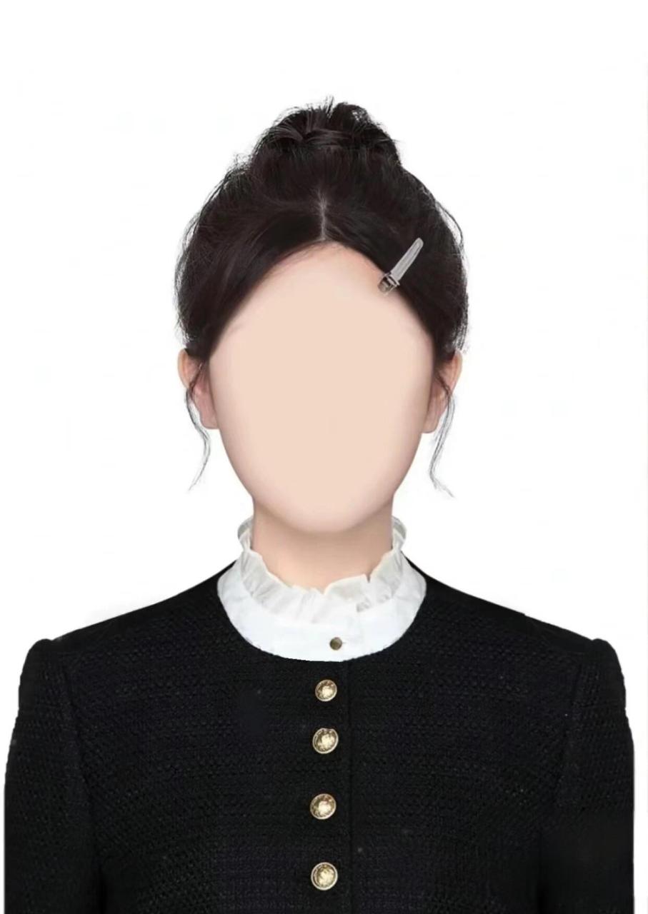 好看减龄的丸子头系列证件照模版6015 减龄丸子头系列证件照来咯