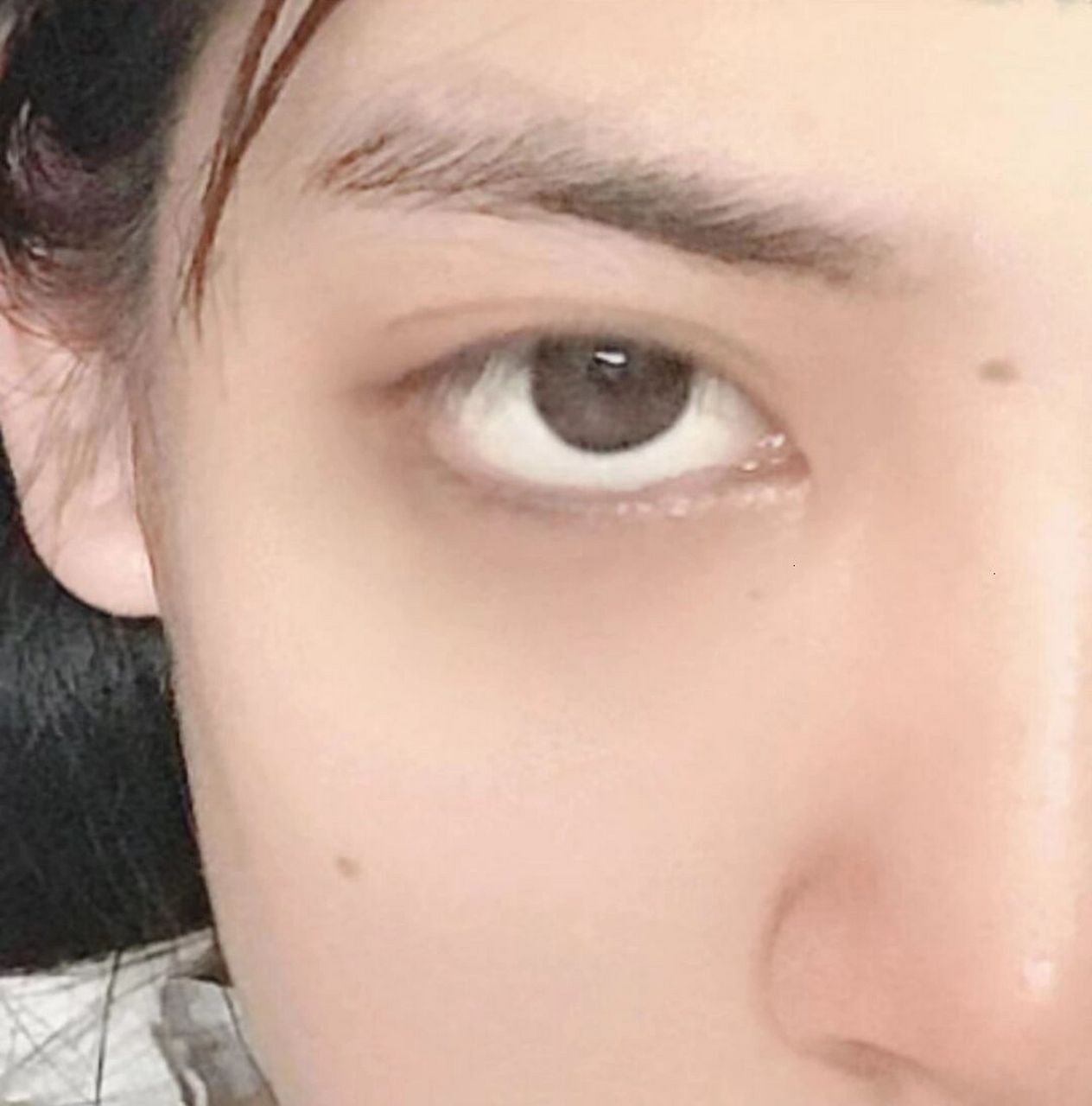 原来这叫三白眼!