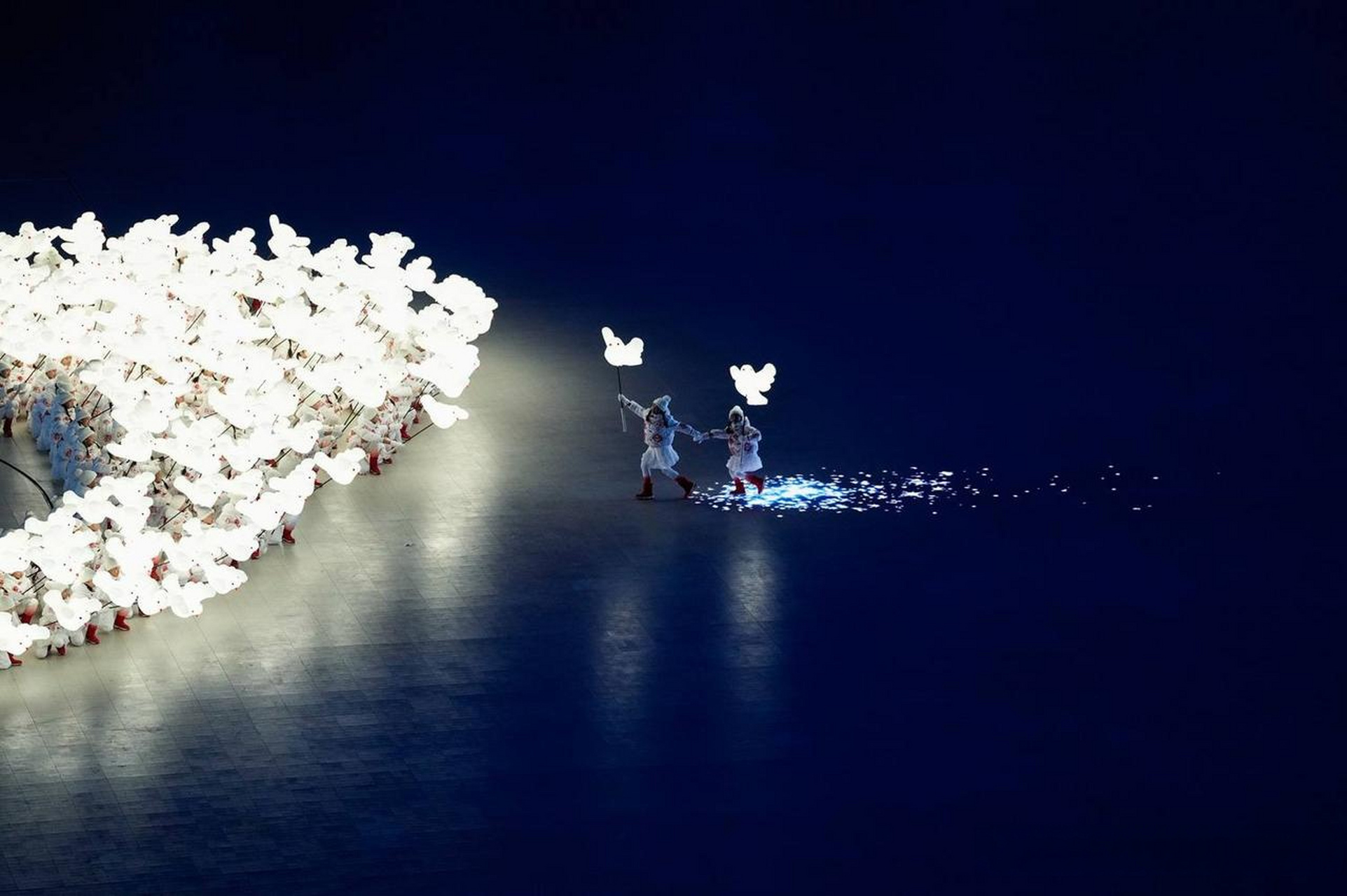 一个都不能少!冬奥会鸟巢开幕式