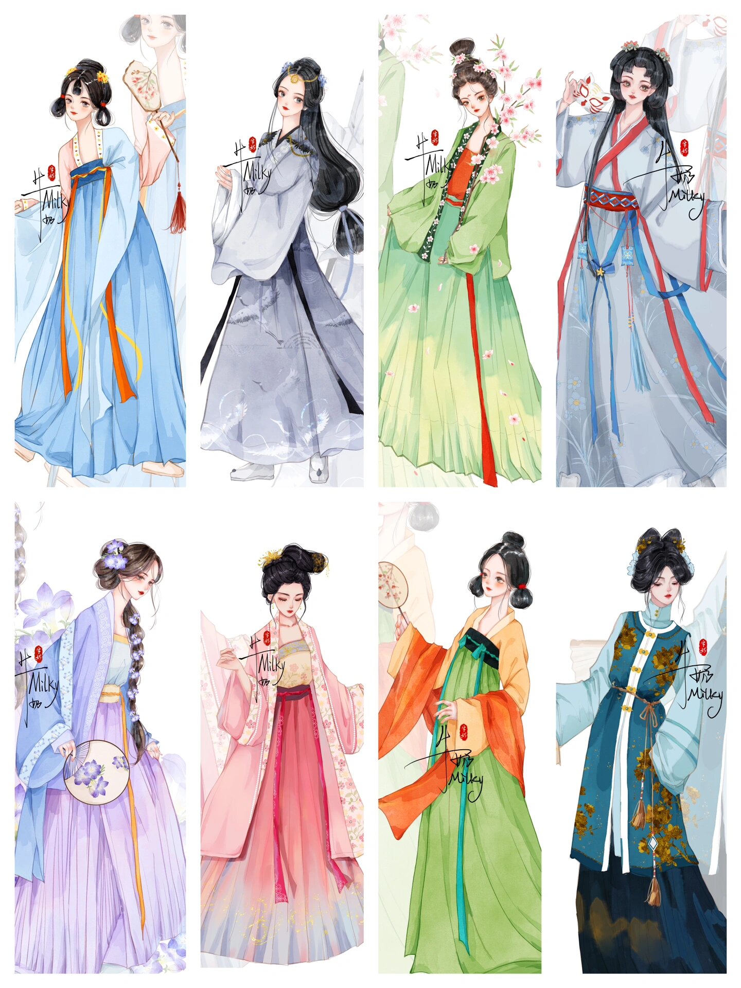 古风 全身人物合集