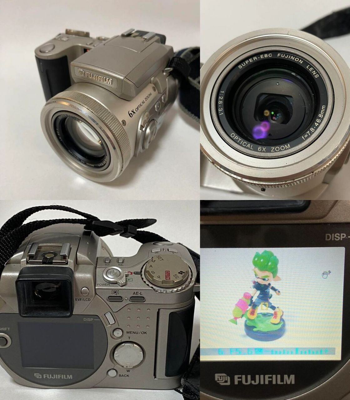 富士finepix 4900z 内存卡类型:sm卡 单机 成色7.5 日内免邮 有开机照