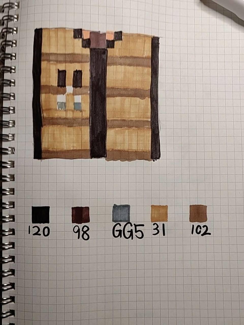 我的世界像素画:工作台