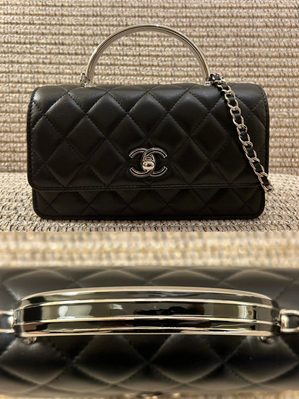 香港香奈儿专柜上新 只看了黑色 彩虹色系不是很爱hhh #香奈儿包包