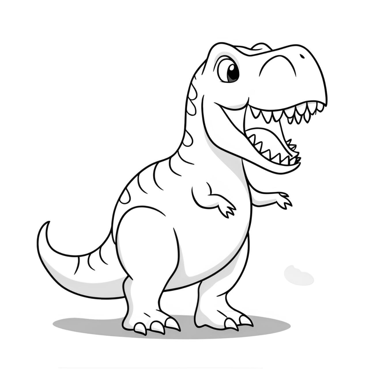 🎨 我们的主角是——超级可爱的卡通恐龙2!