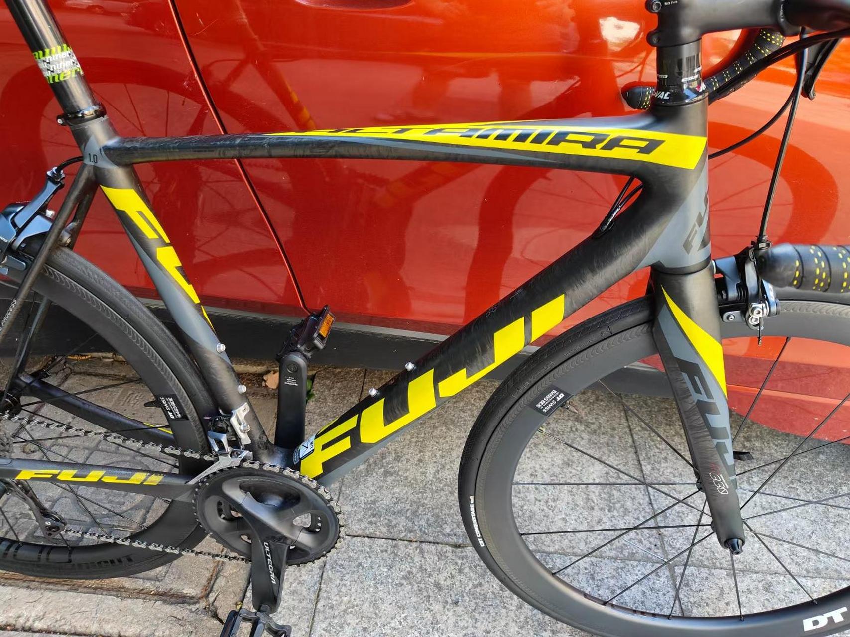 公路车富士fuji sl10顶级碳纤维公路车,全碳整车  美国fuji altamira