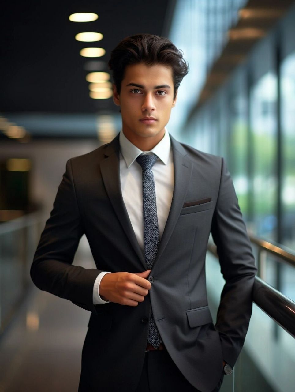 时装秀|【印度】少年帅气霸总,男士西装穿搭     西装