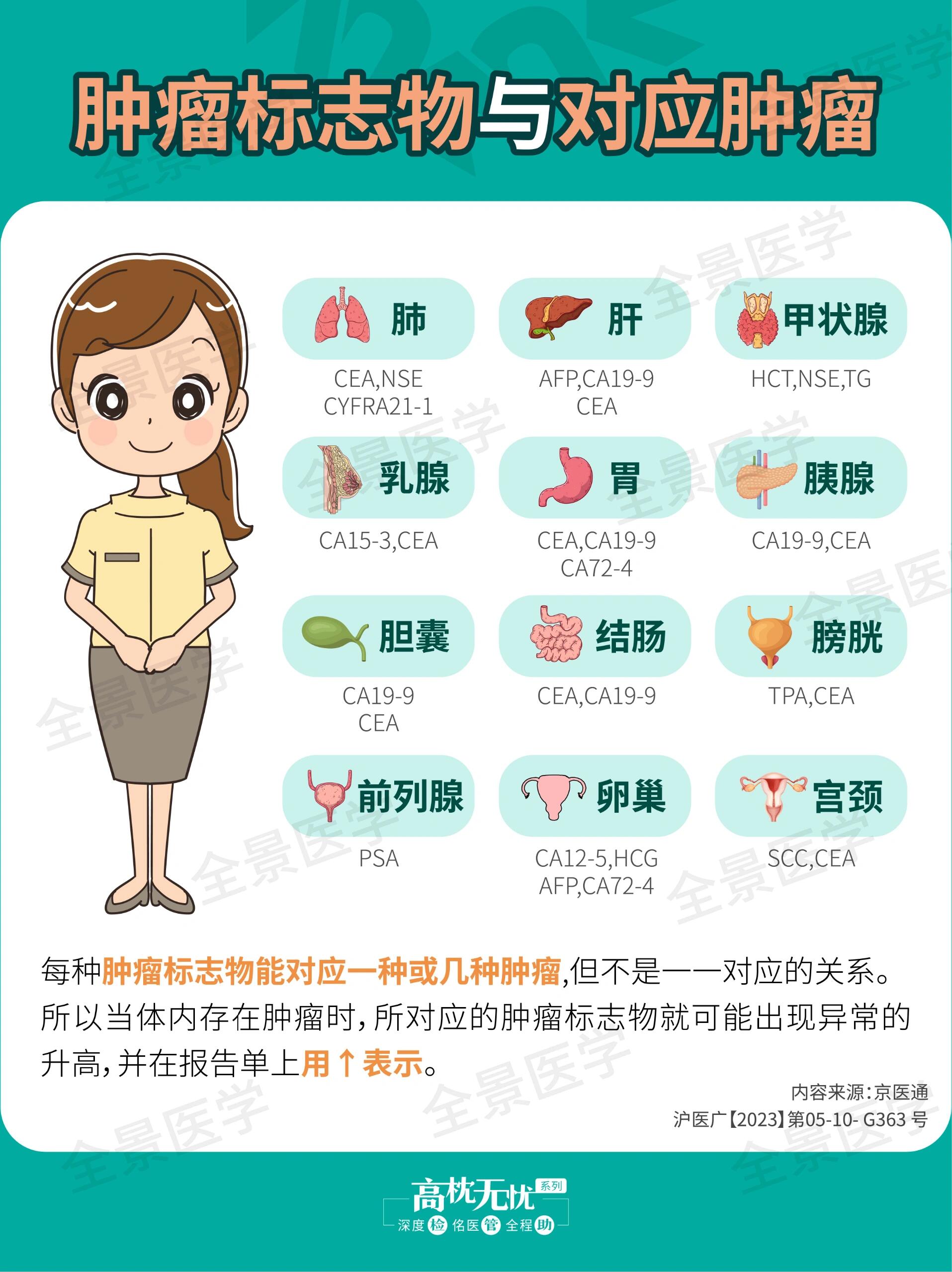 肿瘤标志物升高⬆先别慌⚠,这些信息很重要