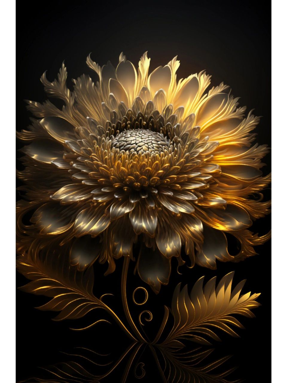 奇茸通天菊 有一种菊花,叫奇茸通天菊   :它的花语是,阳刚霸气,金色