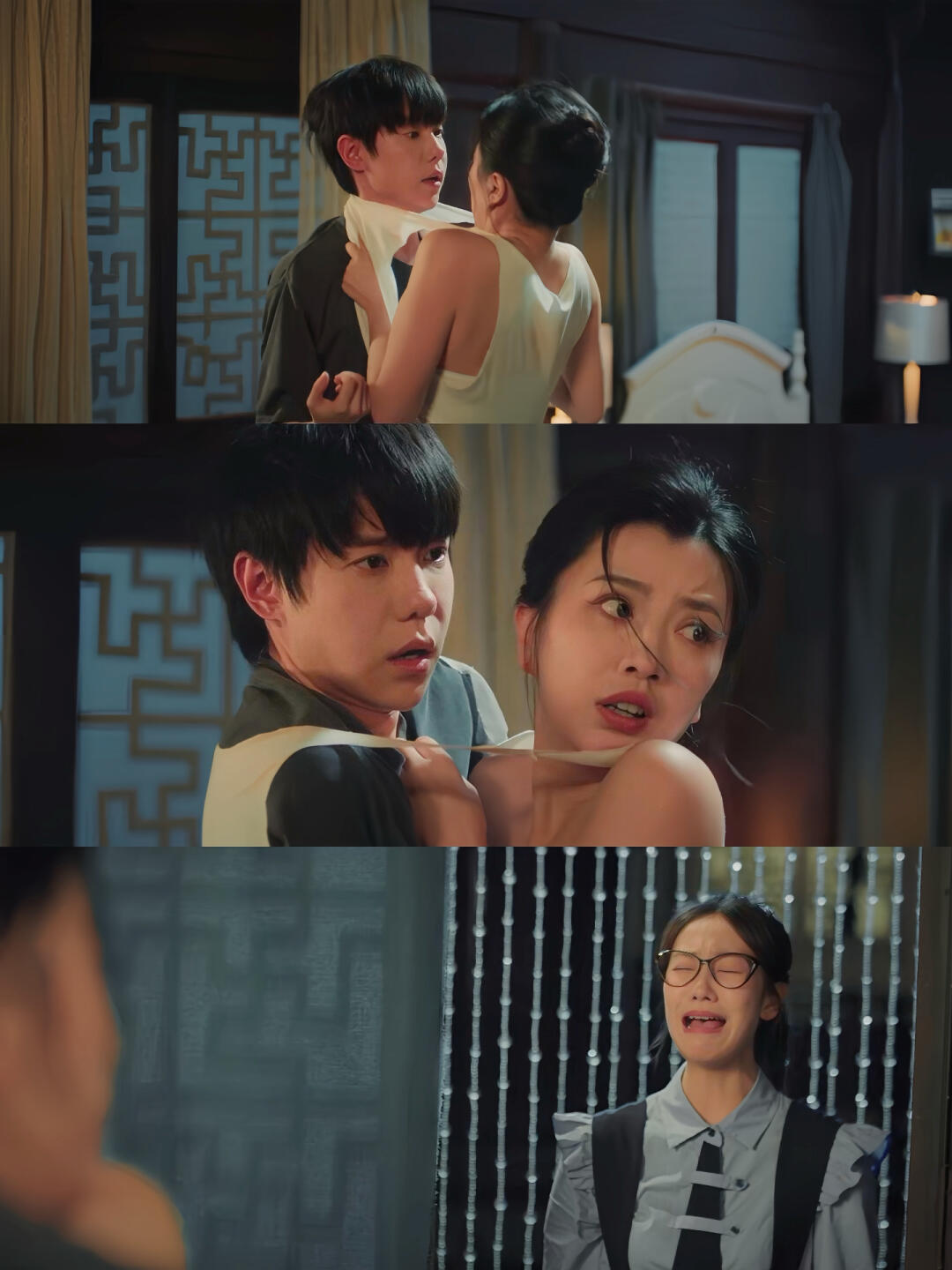 御姐vs萝莉‼️两女对一男这剧情太刺激‼️