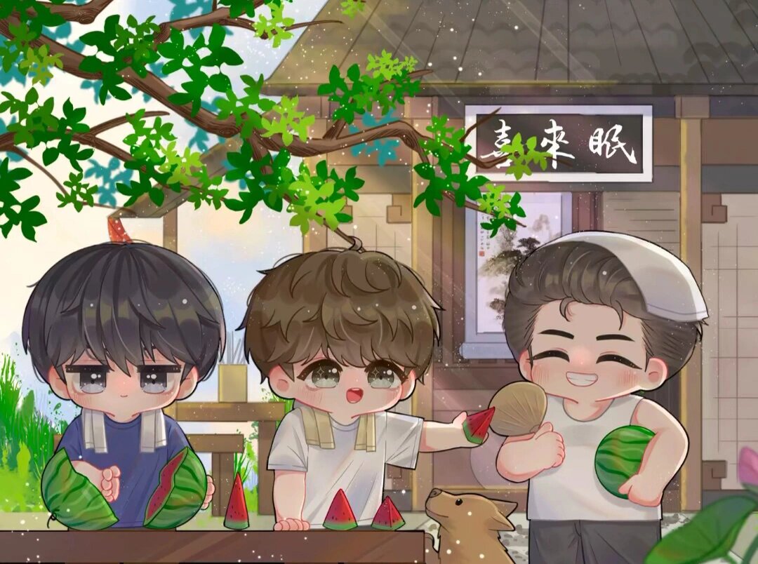 盗墓笔记人物q版铁三角 #盗墓笔记# #铁三角q版# #铁三角# #吴邪