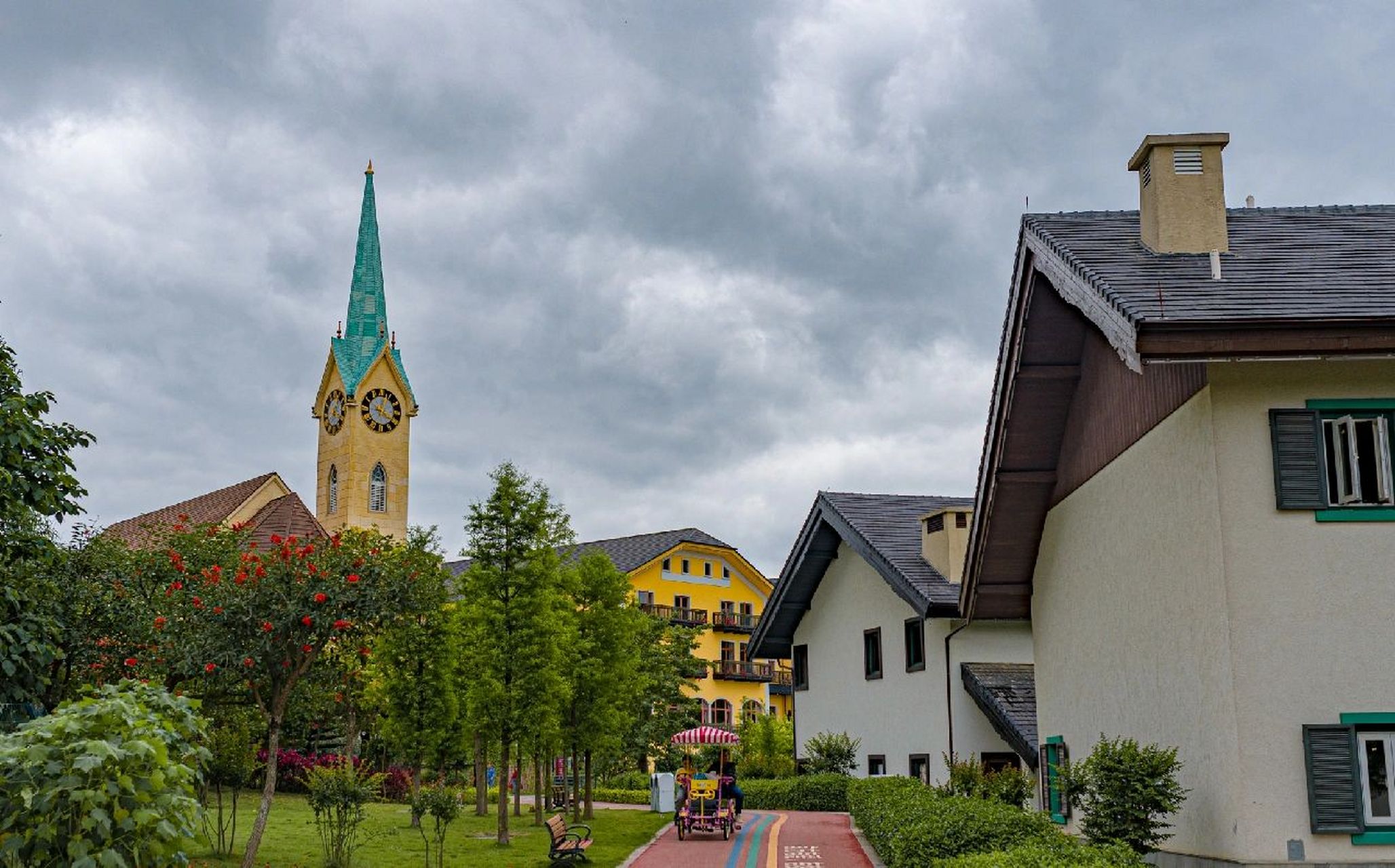 南宁景点打卡|江宇梦想小镇 位于南宁市武鸣区,一个拍照超级容易出片