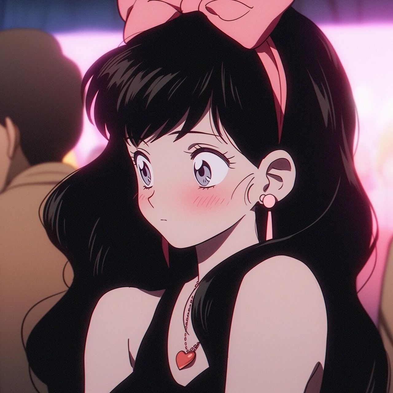 旧漫头像丨pink3 妹妹第一次去夜店.