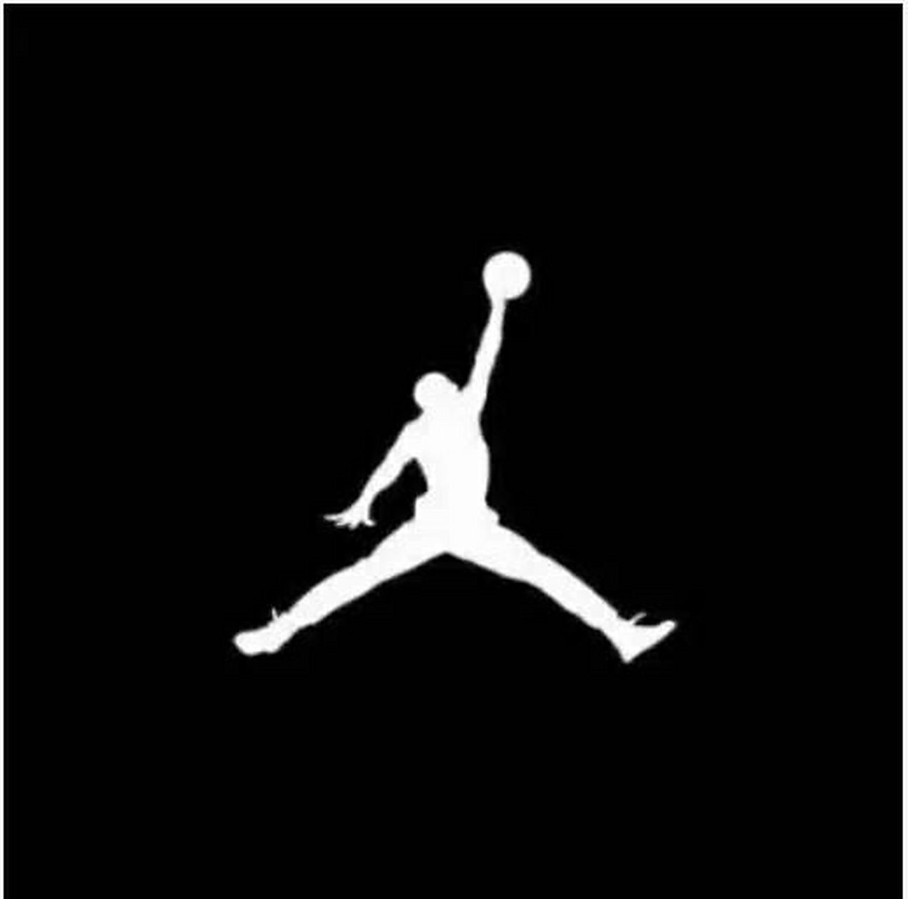 aj——logo的故事 你以为aj 1的logo是图一这样的?