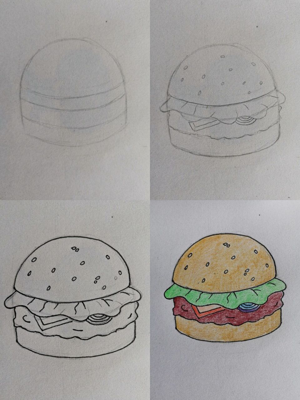 简笔画(12)一起来画蟹黄堡