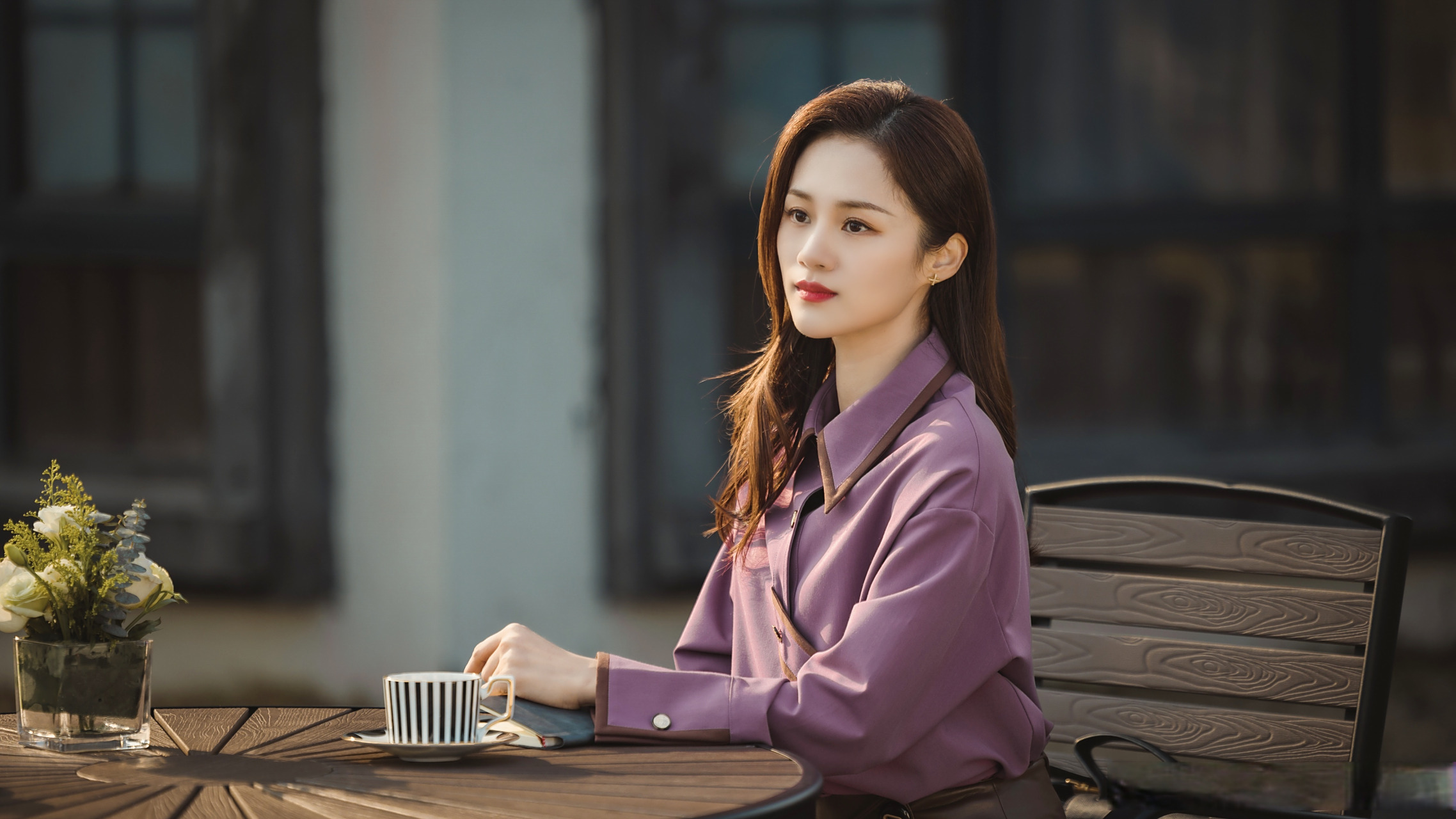 以爱为营# 播出渐进尾声,小秘书分享几张@安悦溪 的剧照给你萌作为