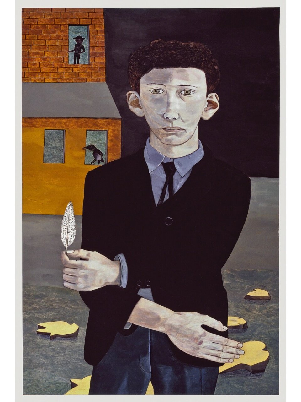 卢西安·弗洛伊德 | 早期作品 卢西安·弗洛伊德1922年生于柏林,并